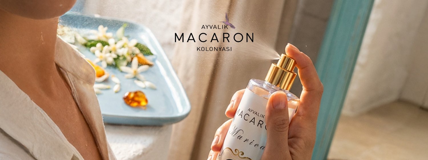 Ayvalık Macaron Kolonyası içerik ve web